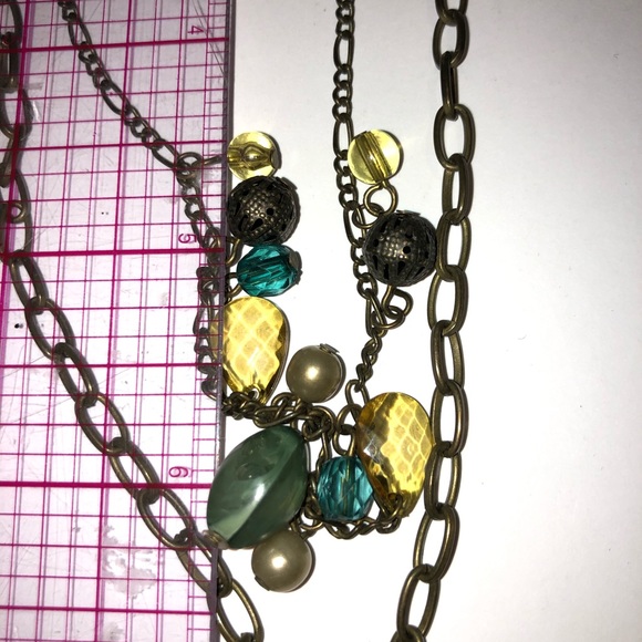 🌴 Layered beaded necklace - Picture 5 of 7